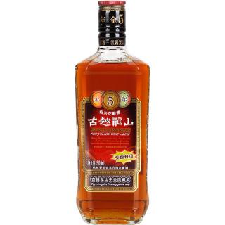 古越龙山 中央库藏 金五年 半干型 绍兴花雕酒 500ml