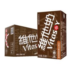 维他奶 巧克力味豆奶饮料植物蛋白饮料250ml*16盒 家庭囤货 开学季