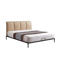 CHEERS 芝华仕 C092 科技布双人床 暖白色 1.5m床