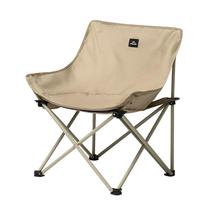 NatureHike挪客户外星月T01聚拢式月亮椅折叠便携户外露营野餐懒人钓鱼卡其色/M