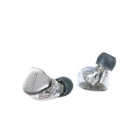 Jaben 甲本 银黄鹂JP 入耳式挂耳式动铁有线耳机 银色 4.4mm