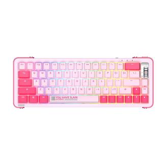 Royal Axe 御斧 Y68 66键 2.4G蓝牙多模无线机械键盘 糖果工厂 TTC金粉轴V2 RGB