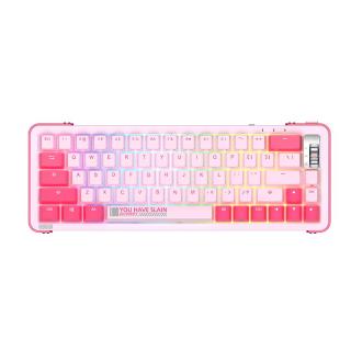 Royal Axe 御斧 Y68 66键 2.4G蓝牙多模无线机械键盘 糖果工厂 TTC金粉轴V2 RGB