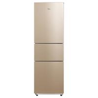 Midea 美的 BCD-215WTM(E) 风冷三门式冰箱 215L 阳光米