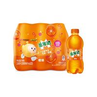 百事可乐美年达 果味汽水 饮料 饮品 多口味可选 美年达橙味 300ml*12瓶（IP款）