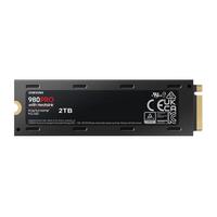 SAMSUNG 三星 980 PRO 散热片版 NVMe M.2 固态硬盘 2TB(PCI-E4.0)