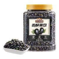 三只松鼠 盐炒黑豆 500g 罐装