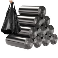 潘帕斯 PAMPAS 背心式垃圾袋 60只（46*63cm）颜色随机