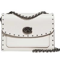 COACH 蔻驰 Parker系列 女士单肩斜跨包 29389 BPCHK 粉白色 小号