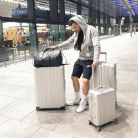 EAZZ 拉杆箱 E-6023 银色 20英寸