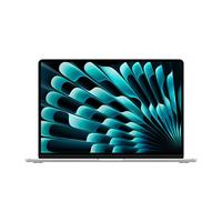 Apple 苹果 MacBook Air M2版 15.3英寸 轻薄本 银色（M2 8+10核、核芯显卡、8GB、256GB SSD、2880*1864、LED、60Hz、MQKR3CH/A）