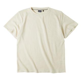 马登 男士圆领短袖T恤 TSW2201040 米色 2XL
