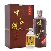 道光廿五 啸江湖 贰拾 39%vol+65%vol 陈香型白酒 450ml+50ml 礼盒装