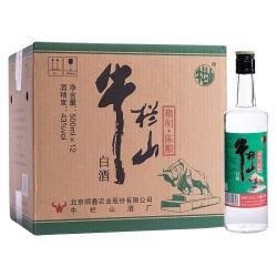牛栏山 43度精制陈酿500ml*12瓶浓香风格酒水酒类整箱装