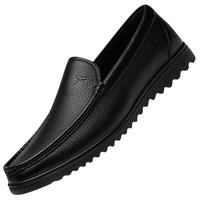 RED DRAGONFLY 红蜻蜓 男士低帮休闲皮鞋 WTA214151 黑色 41