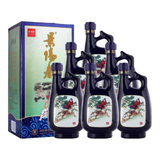 景芝 年货 浓香型高度白酒  整箱装 52%vol 500mL