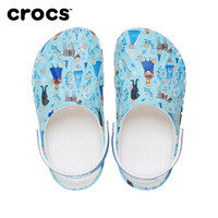 Crocs卡骆驰贝雅冰雪奇缘儿童经典洞洞鞋凉鞋沙滩鞋|210352 彩色-90H 31