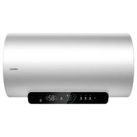 海尔双胆新一级能效双管变频 扁桶电热水器超薄速热 双镁棒免换储水式净水洗澡小型60升Leader 60L 3300W 圆桶3D速热全家接力洗