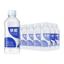 依能 锌强化 无糖无汽弱碱苏打水饮料 350ml*15瓶 塑膜装 饮用水
