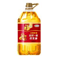 福临门 小榨炒香 压榨一级 花生油 5L