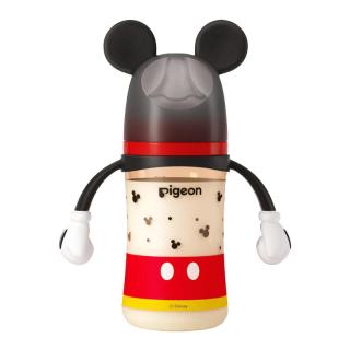 贝亲 自然实感第3代迪士尼系列 PPSU奶瓶 240ml 经典米奇 L 6月+