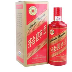 茅台 迎宾酒 中国红 2018年 53%vol 酱香型白酒 500ml 单瓶装