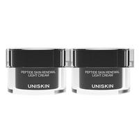 UNISKIN 优时颜 黑引力面霜50g*2轻盈版礼盒装紧致淡纹秋冬抗皱礼物送女友