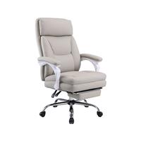 西昊 L5D老板椅人体工学椅皮椅总裁椅久坐不累 家用办公椅可躺电脑椅子