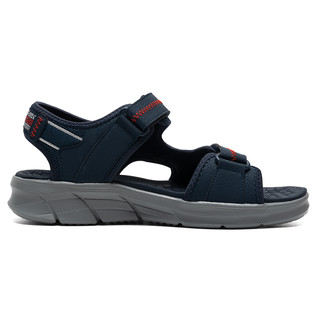 Skechers/斯凯奇男士运动休闲凉鞋时尚简约拖鞋户外通勤鞋