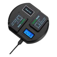 IIano 绿巨能 LIano 绿巨能 LP-E12 相机电池 7.2V 875mAh 充电套装 2块装