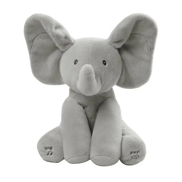 GUND 冈德 声动系列 小象毛绒玩具