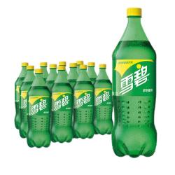雪碧 柠檬味 汽水 碳酸饮料 1.25L*12瓶
