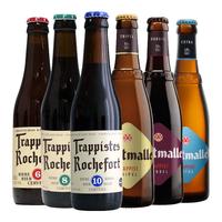 TRAPPISTES ROCHEFORT修道院精酿 西麦尔/罗斯福六种口味啤酒 330ml*6瓶 比利时