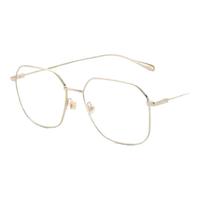 古驰（GUCCI）光学眼镜男女同款简约金属矩形框专业配近视眼镜GG1032O-002