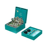 PARKER 派克 IM杭州江南墨水礼盒  IM暗夜绿白夹墨水笔+江南礼盒