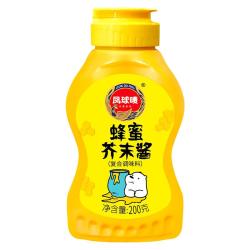 凤球唛 蜂蜜芥末酱 黄芥末酱韩式炸鸡排披萨热狗汉堡蘸酱沙拉酱200g