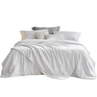  罗莱生活 LUOLAI 家纺 丝华 全棉 100%蚕丝四季被子 4.3斤200*230cm 白色