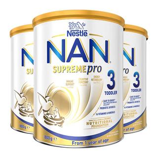Nestlé 雀巢 超级能恩pro系列 幼儿特殊配方奶粉 澳版 3段 800g*3罐