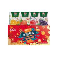 汇源100%果汁饮料ml*12盒多口味口味不确定混合装礼盒送礼