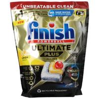 finish凝珠亮碟洗碗凝珠三合一洗碗块洗碗机洗涤剂多效合一洗碗珠洗碗球 52颗 1袋 柠檬味洗碗凝珠Plus款 客服有惊喜