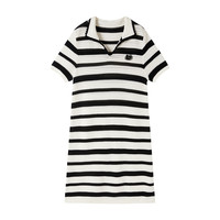 有兰 URLAZH 女士条纹针织裙 LO2KD02