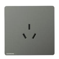 SIEMENS 西门子 皓彩系列 5UB2643-3NC01 三孔插座 深灰银