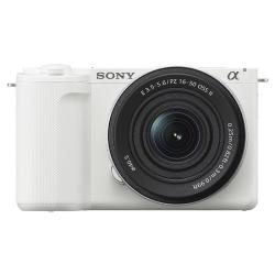 索尼 ZV-E10 II APS-C画幅 微单相机 白色 F3.5 16-50mm OSS II 单头套机