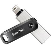 SanDisk 闪迪 欢欣i享系列 SDIX60N USB3.0 U盘 银黑色 256GB USB/苹果lightning接口