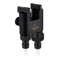 submarine 潜水艇 F403B 一进二出三通角阀 黑色