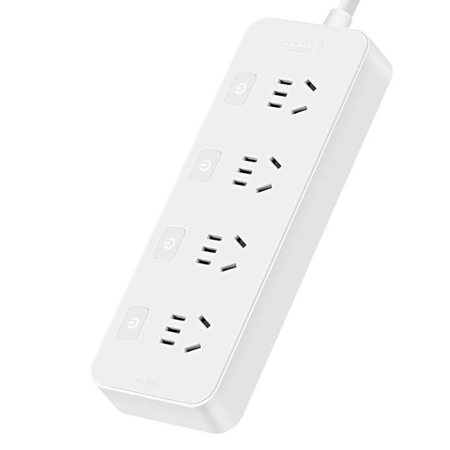 德力西 新国标多功能插排 分控四位五孔 1.8m