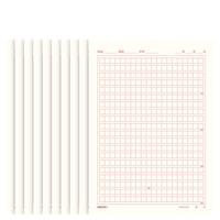 deli 得力 3433-4 信稿纸 方格 16K/20张 10本装