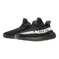 移动端、京东百亿补贴：adidas ORIGINALS 三叶草女鞋Yeezy350椰子透气跑步鞋BY1604UK4.5码37