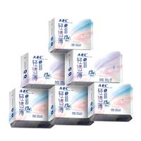 ABC KMS轻透薄日夜卫生巾组合套装 38片装(日用24cm*8片*4+夜用32.3cm*3片*2)