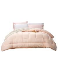 FUANNA 富安娜 爱莉莎 七孔抗菌冬厚被 粉色 1.8m床